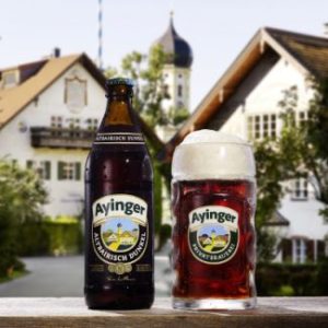 Ayinger A benchmark of Bavarian dark beer best German dark beer.