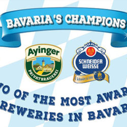 best bavarian beer Schneider Weisse and Ayinger